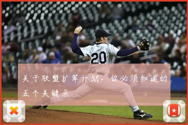 关于联盟扩军计划，你必须知道的五个关键点